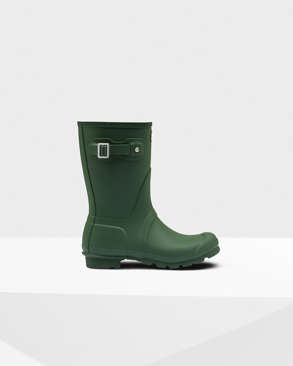 Botas De Cortas Hunter Mujer Original - Verde - Argentina 8956HRUNB